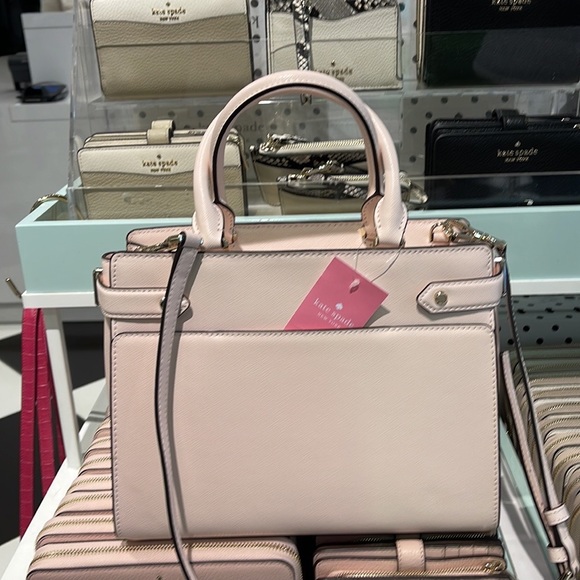 Kate Spade Staci Medium Satchel Light Rose 
Color: Light Rose - Picture 4 of 16